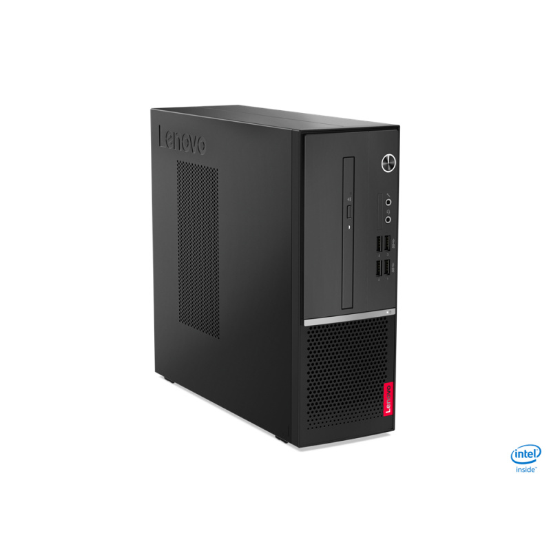 Lenovo V50s Intel® Core™ i3 i3-10100 8 Go DDR4-SDRAM 256 Go SSD Windows 10 Pro SFF PC Noir