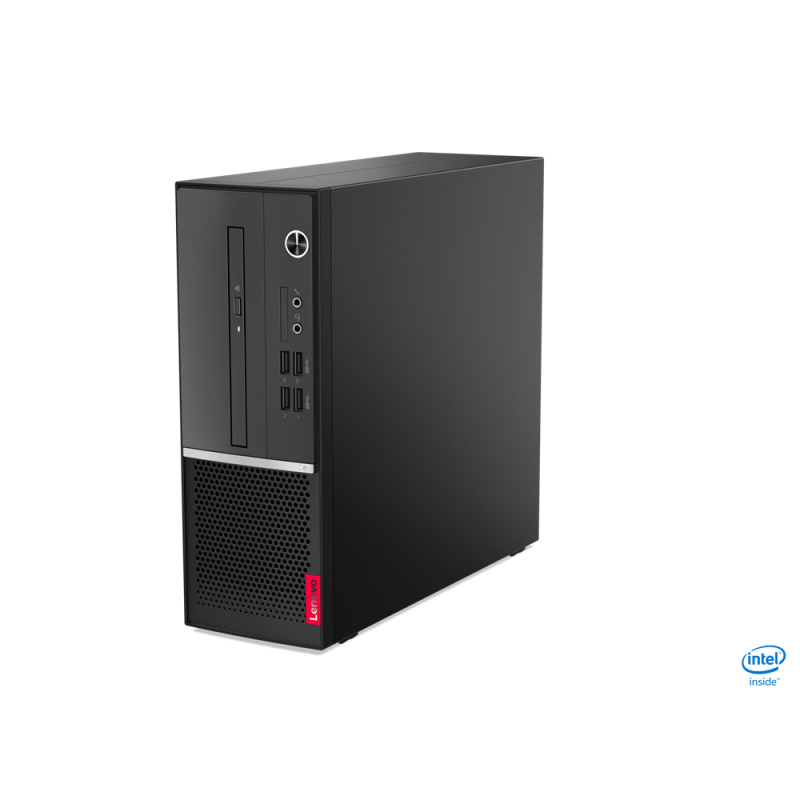 Lenovo V50s Intel® Core™ i3 i3-10100 8 Go DDR4-SDRAM 256 Go SSD Windows 10 Pro SFF PC Noir