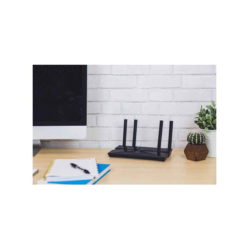 TP-Link Archer AX1500 routeur sans fil Gigabit Ethernet Bi-bande (2,4 GHz / 5 GHz) Noir