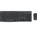 Logitech MK295 Silent Wireless Combo clavier Souris incluse Bureau RF sans fil AZERTY Français Graphite