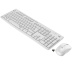 Logitech MK295 Silent Wireless Combo clavier Souris incluse Bureau RF sans fil AZERTY Français Blanc
