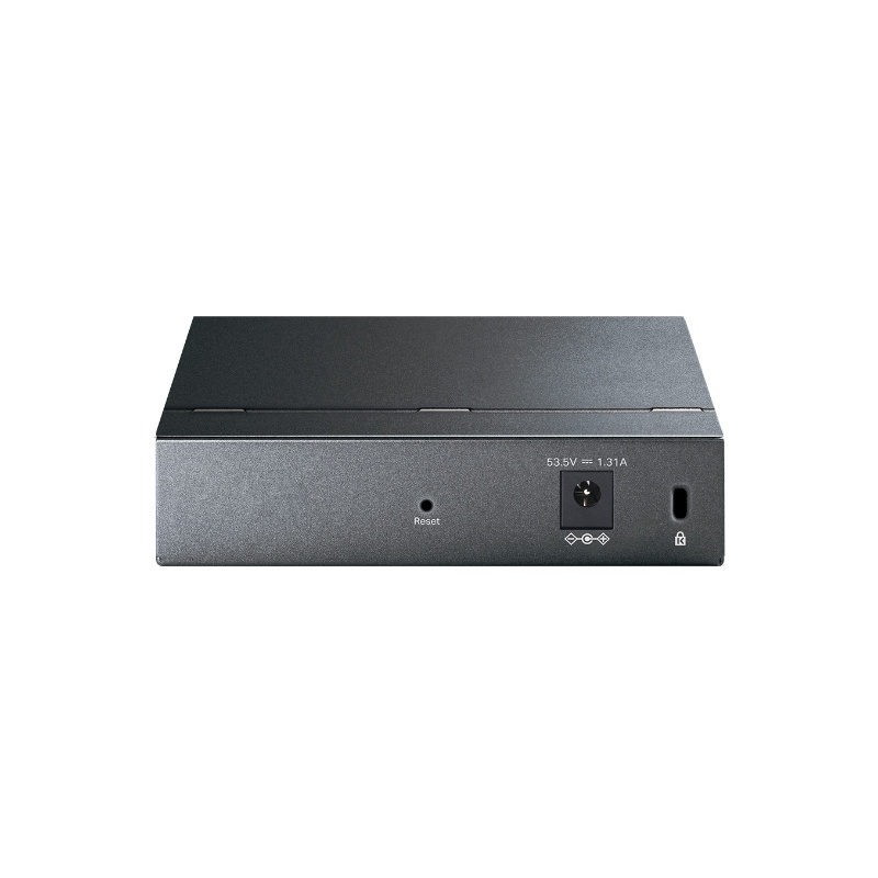 TP-Link TL-SG105PE commutateur réseau Géré L2 Gigabit Ethernet (10/100/1000) Connexion Ethernet, supportant l'alimentation via ce port (PoE) Noir