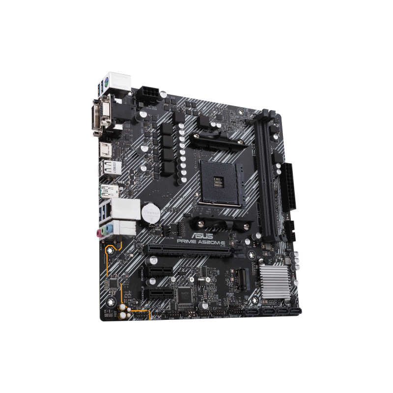 ASUS PRIME A520M-E AMD A520 Emplacement AM4 micro ATX
