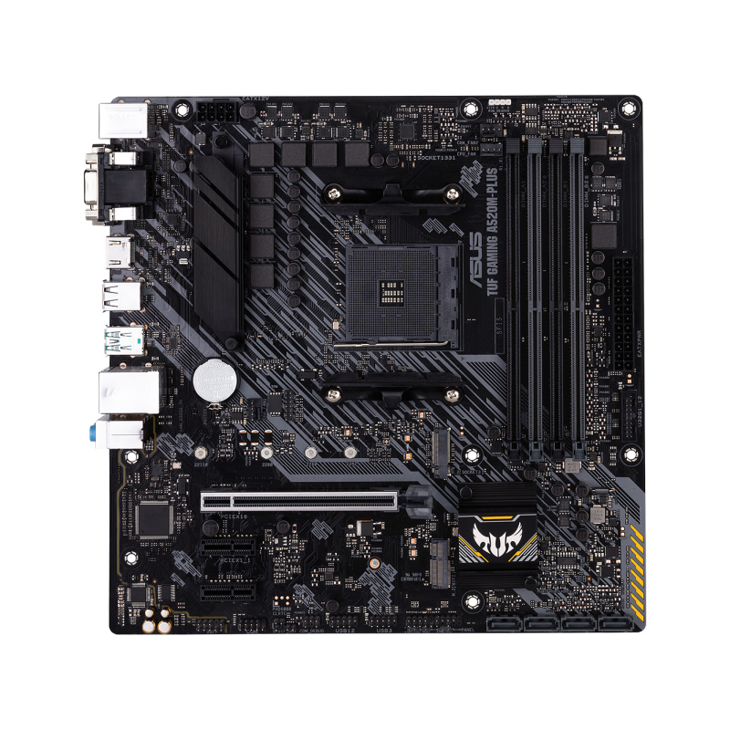 ASUS TUF GAMING A520M-PLUS AMD A520 Emplacement AM4 micro ATX