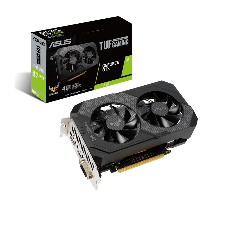 ASUS TUF Gaming TUF-GTX1650-4GD6-P-GAMING NVIDIA GeForce GTX 1650 4 Go GDDR6