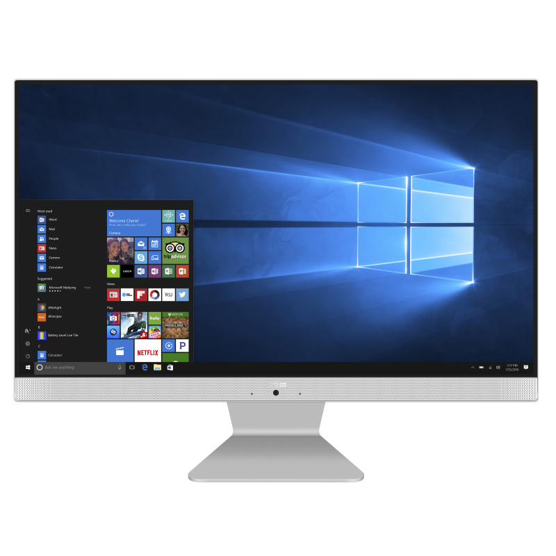 ASUS Vivo AiO V241EAK-WA023T Intel® Core™ i5 i5-1135G7 60,5 cm (23.8") 1920 x 1080 pixels 8 Go DDR4-SDRAM 1,26 To HDD+SSD PC All-in-One Windows 10 Home Wi-Fi 4 (802.11n) Blanc