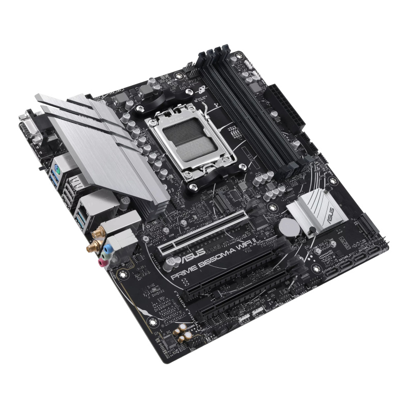 ASUS PRIME B650M-A WIFI II AMD B650 Emplacement AM5 micro ATX