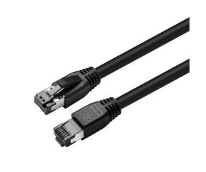 Microconnect MC-SFTP8005S câble de réseau Noir 0,5 m Cat8.1 S/FTP (S-STP)