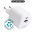 eSTUFF ES637065 chargeur d'appareils mobiles Universel Blanc Secteur Intérieure