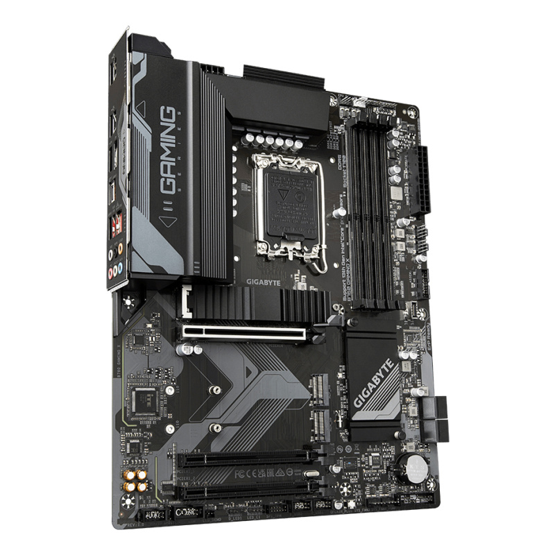 GIGABYTE B760 GAMING X Carte Mère - Compatible avec les processeurs Intel Core 14e génération, VRM numérique 8+1+1 phases, jusqu'à 7600MHz DDR5 (OC), 3x PCIe 4.0 M.2, 2.5GbE LAN, USB 3.2 Gen 2