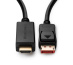 Microconnect MC-DP-HDMI-1004K câble vidéo et adaptateur 1 m DisplayPort Noir