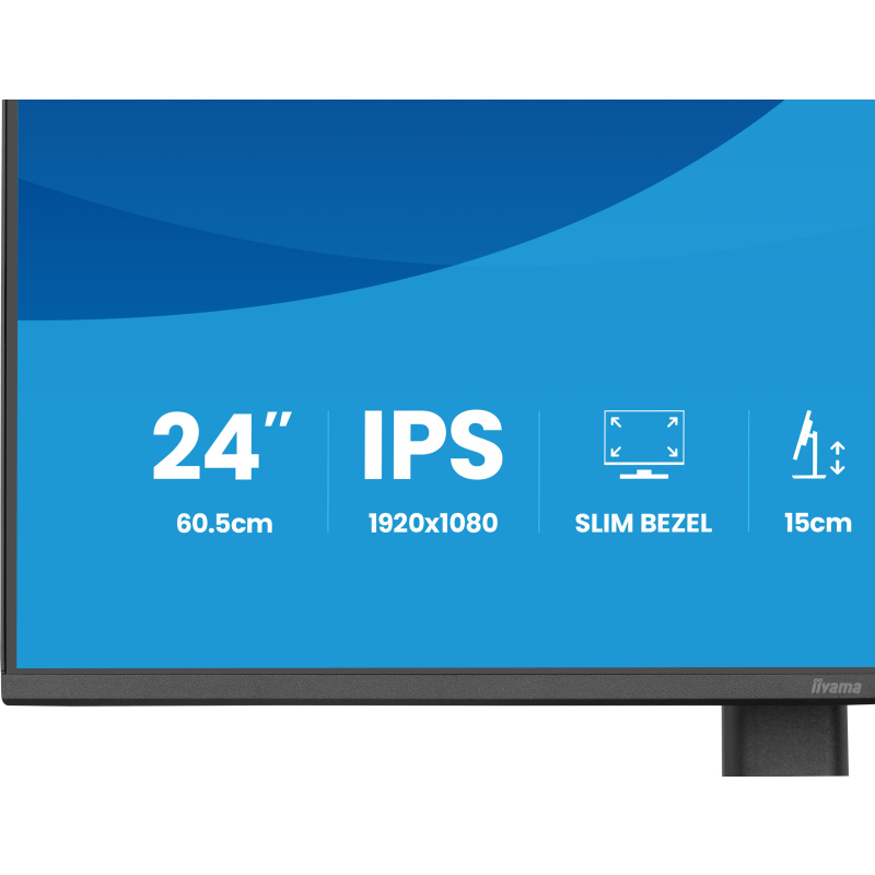 iiyama ProLite XB2493HSU-B1 écran plat de PC 60,5 cm (23.8") 1920 x 1080 pixels Full HD LED Noir