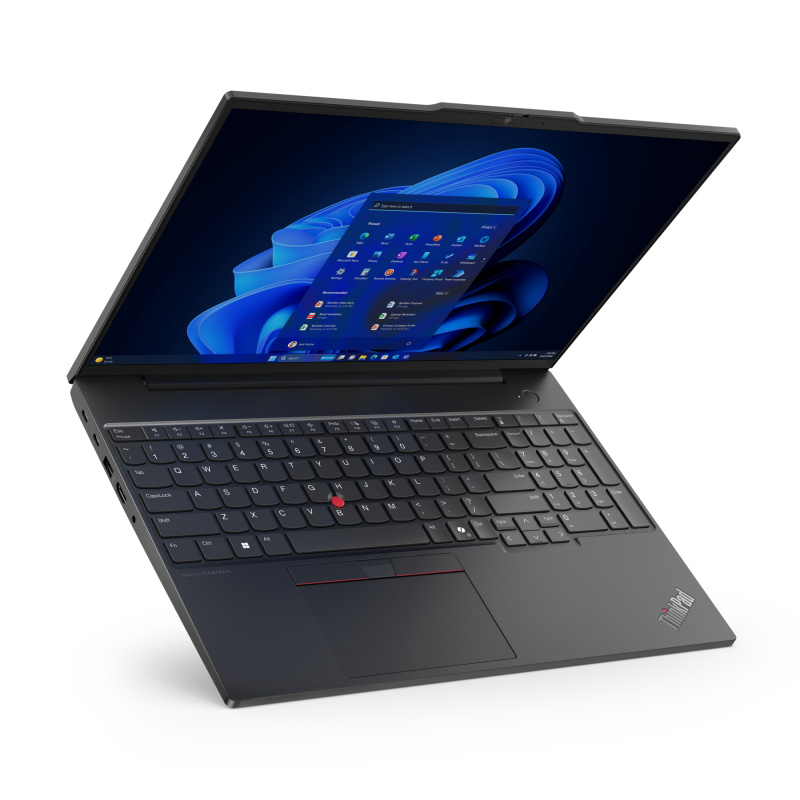 Lenovo ThinkPad E16 Gen 2 (AMD) AMD Ryzen™ 5 7535HS Ordinateur portable 40,6 cm (16") WUXGA 16 Go DDR5-SDRAM 512 Go SSD Wi-Fi 6E (802.11ax) Windows 11 Pro Français Noir