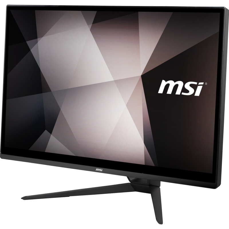 MSI Pro 22XT 10M-004EU Intel® Core™ i3 i3-10100 54,6 cm (21.5") 1920 x 1080 pixels Écran tactile PC All-in-One 8 Go DDR4-SDRAM 256 Go SSD Windows 10 Pro Wi-Fi 5 (802.11ac) Noir