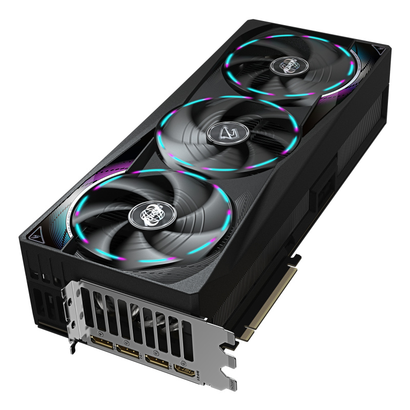 GIGABYTE AORUS GeForce RTX 5090 MASTER 32G Carte Graphique - 32 Go GDDR7, 512 bits, PCI-E 5.0, 2655MHz Fréquence du Cœur, 3 x DP 2.1a, 1 x HDMI 2.1b, GV-N5090AORUS M-32GD