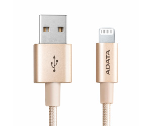 ADATA AMFIAL-1MK-CGD câble Lightning 1 m Or