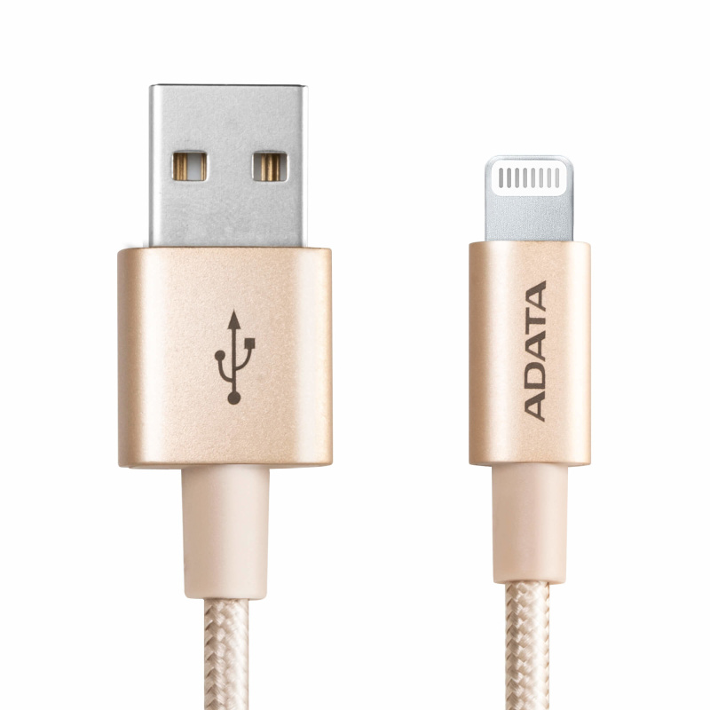 ADATA AMFIAL-1MK-CGD câble Lightning 1 m Or