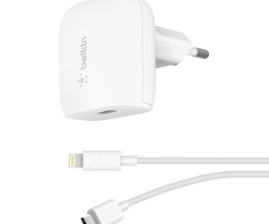 Belkin BOOST↑CHARGE Smartphone, Stylet, Tablette Blanc Secteur Charge rapide Intérieure