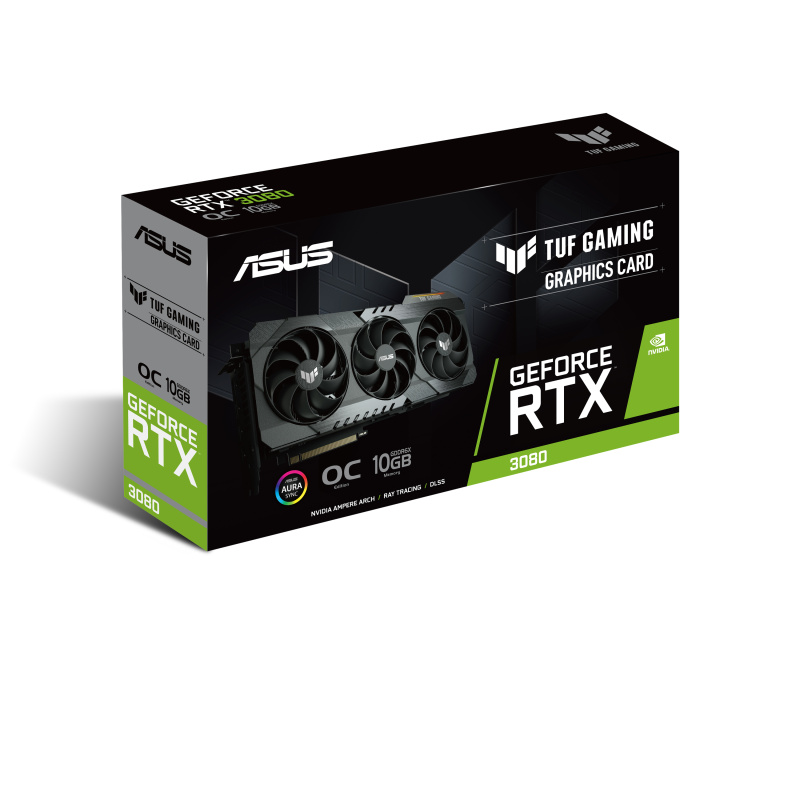 ASUS TUF Gaming TUF-RTX3080-O10G-GAMING NVIDIA GeForce RTX 3080 10 Go GDDR6X