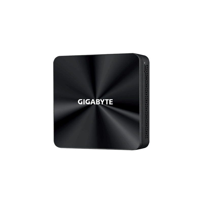 Gigabyte GB-BRI7-10710 barebone PC/ poste de travail Noir BGA 1528 i7-10710U 1,1 GHz