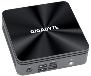 Gigabyte GB-BRI7-10710 barebone PC/ poste de travail Noir BGA 1528 i7-10710U 1,1 GHz