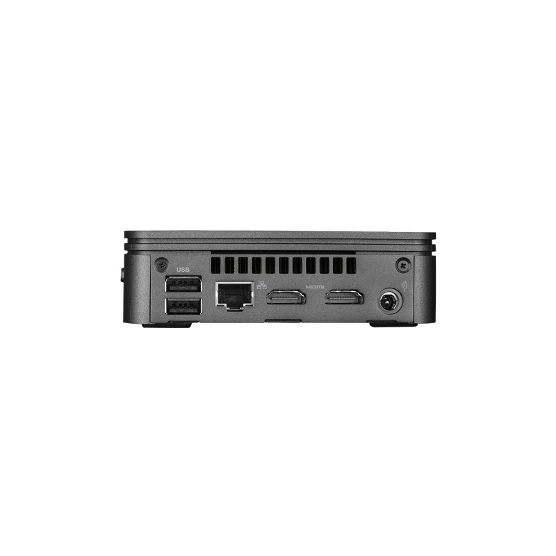 Gigabyte GB-BRI7-10710 barebone PC/ poste de travail Noir BGA 1528 i7-10710U 1,1 GHz