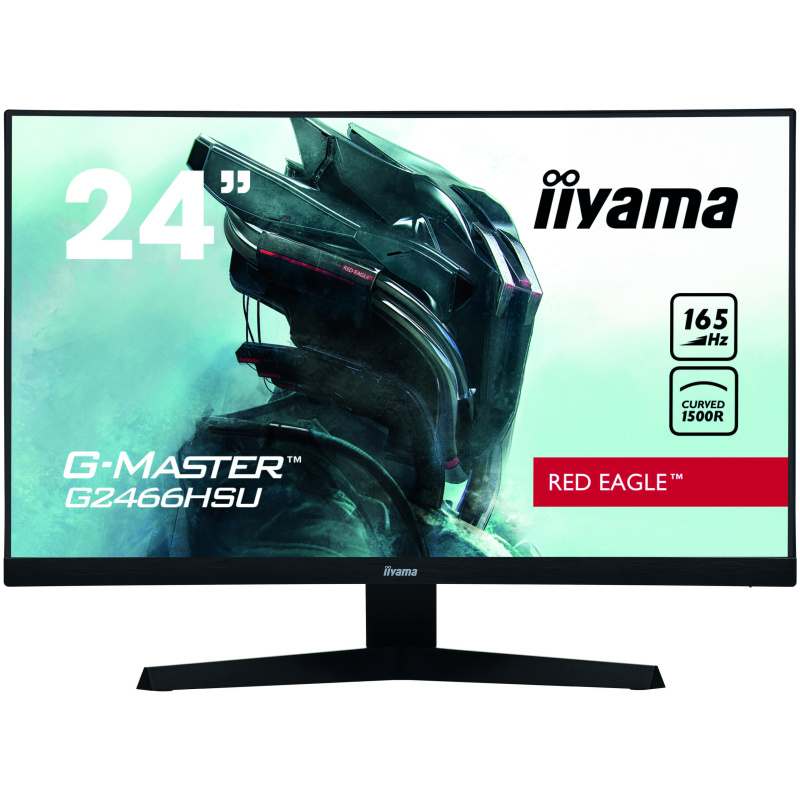 iiyama G-MASTER G2466HSU-B1 LED display 59,9 cm (23.6") 1920 x 1080 pixels Full HD Noir