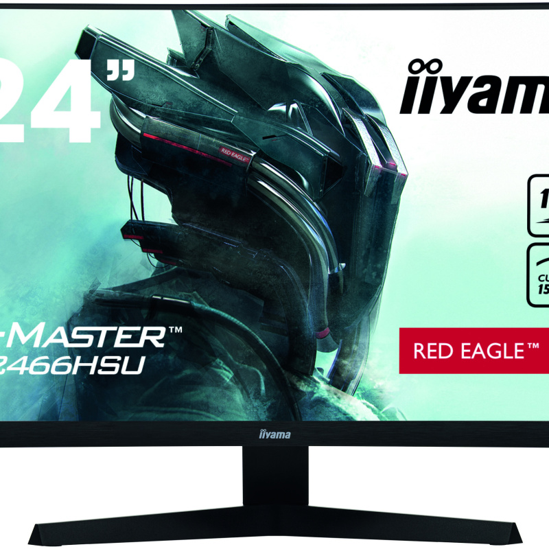 iiyama G-MASTER G2466HSU-B1 LED display 59,9 cm (23.6") 1920 x 1080 pixels Full HD Noir