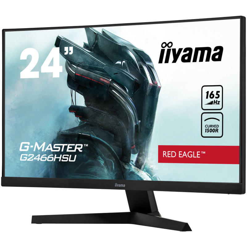 iiyama G-MASTER G2466HSU-B1 LED display 59,9 cm (23.6") 1920 x 1080 pixels Full HD Noir