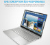HP Pavilion 15-eg0074nf Intel® Core™ i5 i5-1135G7 Ordinateur portable 39,6 cm (15.6") Full HD 16 Go DDR4-SDRAM 512 Go SSD Wi-Fi 6 (802.11ax) Windows 11 Home Argent