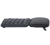 Logitech Ergo K860 clavier Bureau RF sans fil + Bluetooth Français Graphite