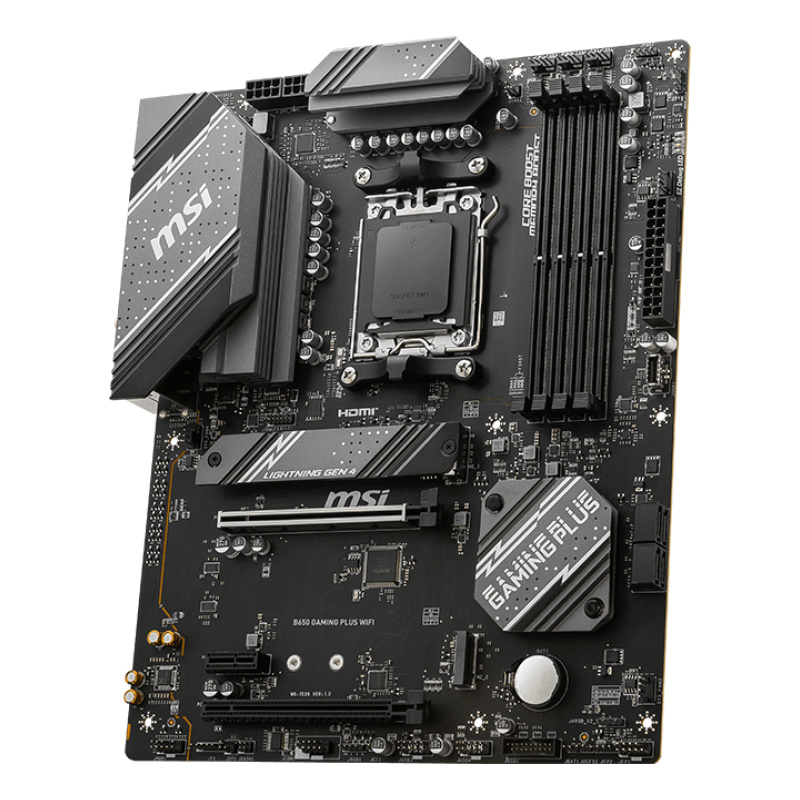 MSI B650 GAMING PLUS WIFI carte mère AMD B650 Emplacement AM5 ATX