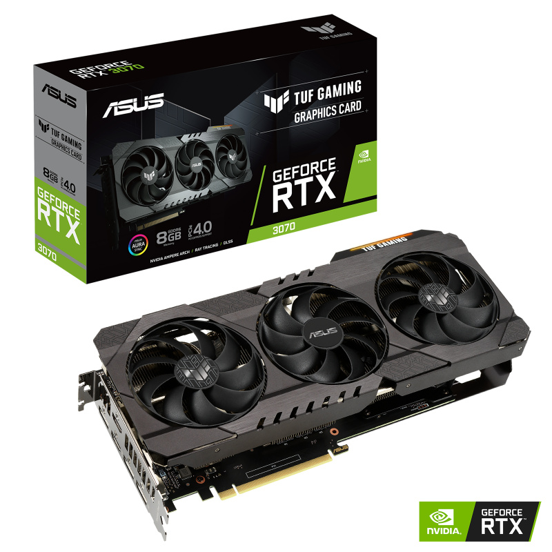 ASUS TUF Gaming TUF-RTX3070-8G-GAMING NVIDIA GeForce RTX 3070 8 Go GDDR6