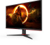 AOC G2 Q27G2E/BK écran plat de PC 68,6 cm (27") 2560 x 1440 pixels Quad HD Noir, Rouge