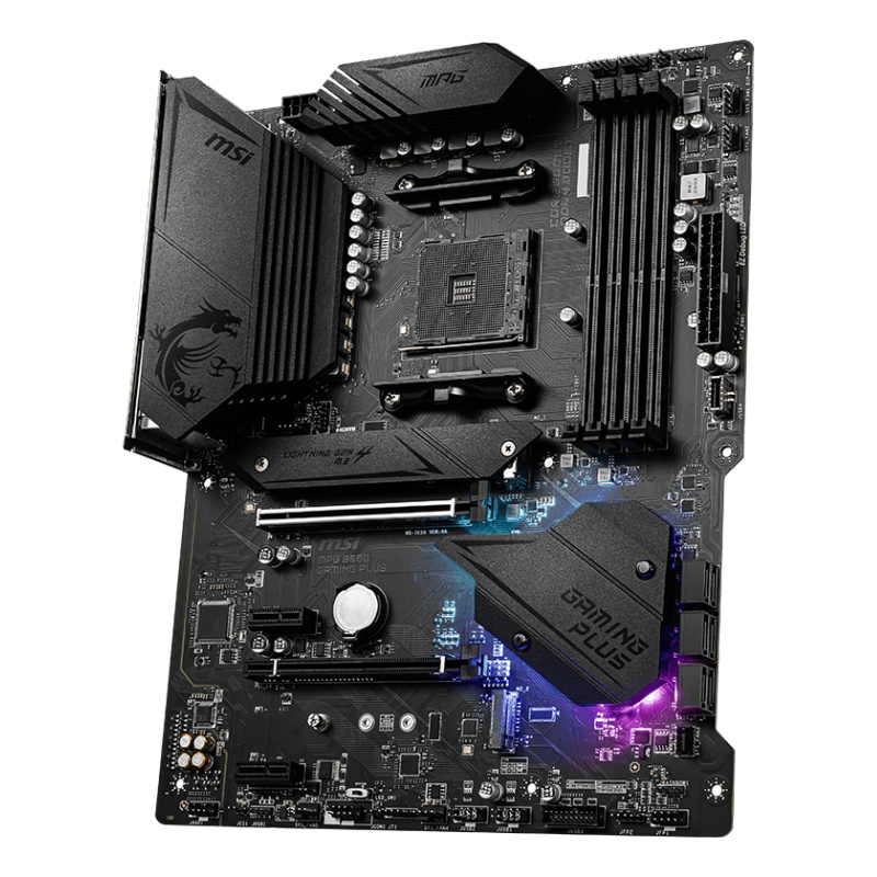 MSI MPG B550 Gaming Plus AMD B550 Emplacement AM4 ATX