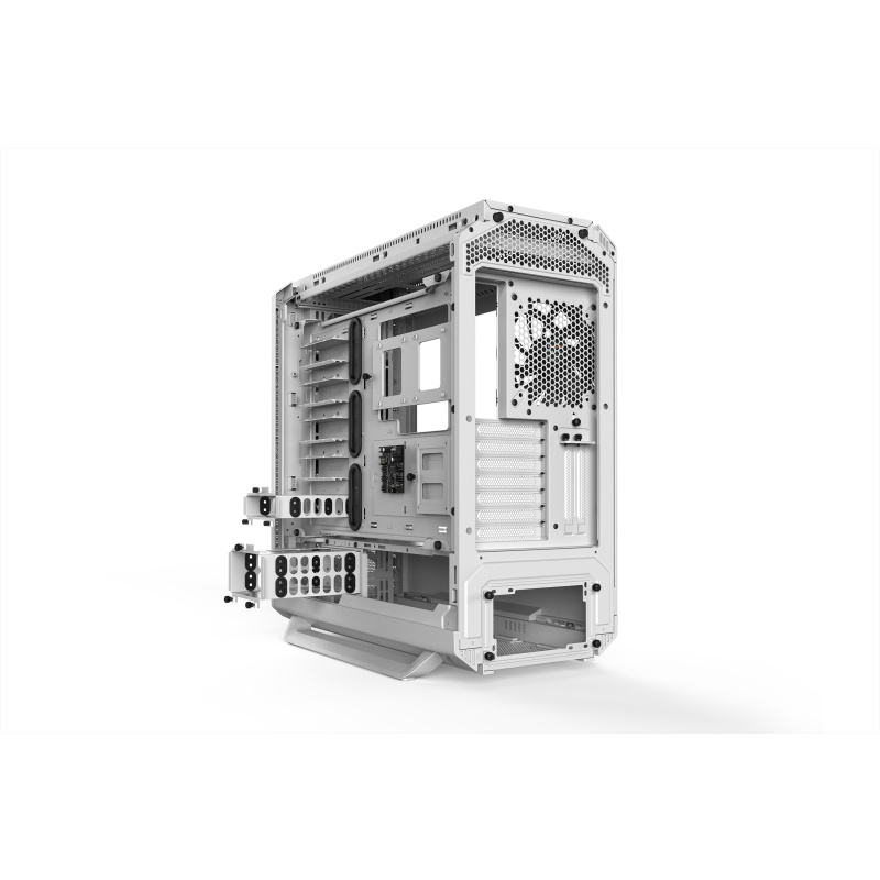 be quiet! Silent Base 802 Blanc | Boîtier PC ARGB vitré, Mini ITX / Micro ATX / ATX / E-ATX, 3 ventilateurs Pure Wings 140 mm