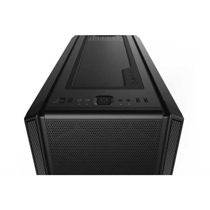 be quiet! Silent Base 802 Noir | Boîtier PC ARGB vitré, Mini ITX / Micro ATX / ATX / E-ATX, 3 ventilateurs Pure Wings 140 mm