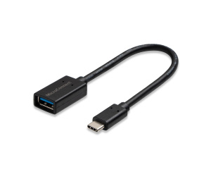 Microconnect USB3.1CAF02 câble USB USB 3.2 Gen 1 (3.1 Gen 1) 0,2 m USB C USB A Noir