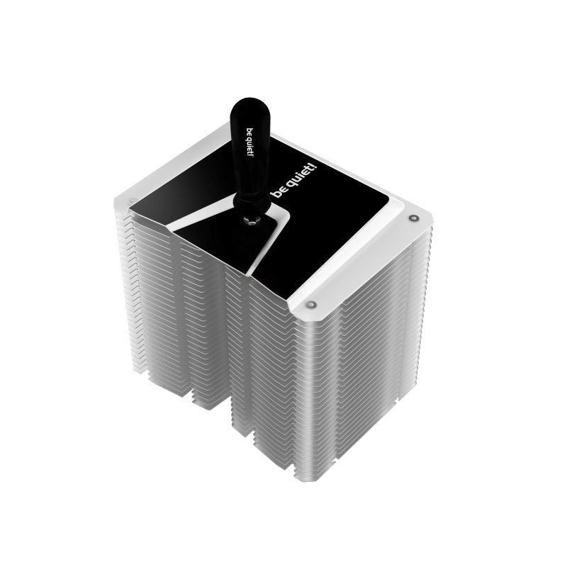 be quiet! Shadow Rock 3 White | Ventirad mono tour, noir, socket Intel et AMD