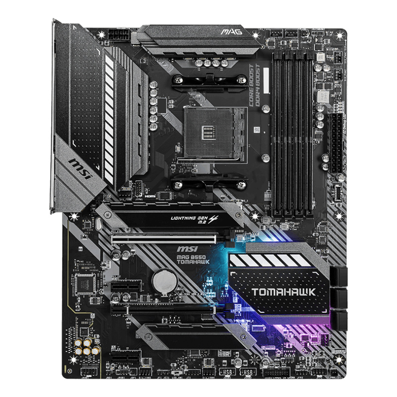 MSI MAG B550 Tomahawk AMD B550 Emplacement AM4 ATX