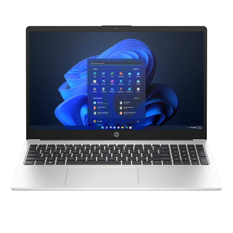 HP 250 G10 Intel® Core™ i5 i5-1334U Ordinateur portable 39,6 cm (15.6") Full HD 8 Go DDR4-SDRAM 512 Go SSD Wi-Fi 6 (802.11ax) Windows 11 Home Argent
