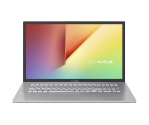 ASUS Vivobook 17 M712DA-AU258T AMD Ryzen™ 3 3250U Ordinateur portable 43,9 cm (17.3") Full HD 4 Go DDR4-SDRAM 256 Go SSD Wi-Fi 5 (802.11ac) Windows 10 Home Argent