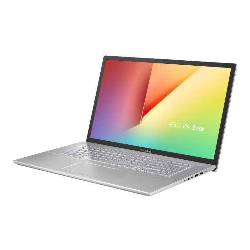 ASUS Vivobook 17 M712DA-AU258T AMD Ryzen™ 3 3250U Ordinateur portable 43,9 cm (17.3") Full HD 4 Go DDR4-SDRAM 256 Go SSD Wi-Fi 5 (802.11ac) Windows 10 Home Argent