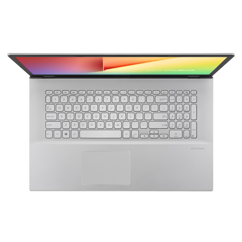 ASUS Vivobook 17 M712DA-AU258T AMD Ryzen™ 3 3250U Ordinateur portable 43,9 cm (17.3") Full HD 4 Go DDR4-SDRAM 256 Go SSD Wi-Fi 5 (802.11ac) Windows 10 Home Argent