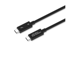 Microconnect TB4010 Câble Thunderbolt 1 m 40 Gbit/s Noir