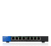 Linksys Commutateur Gigabit PoE de bureau à 8 ports (LGS108P)