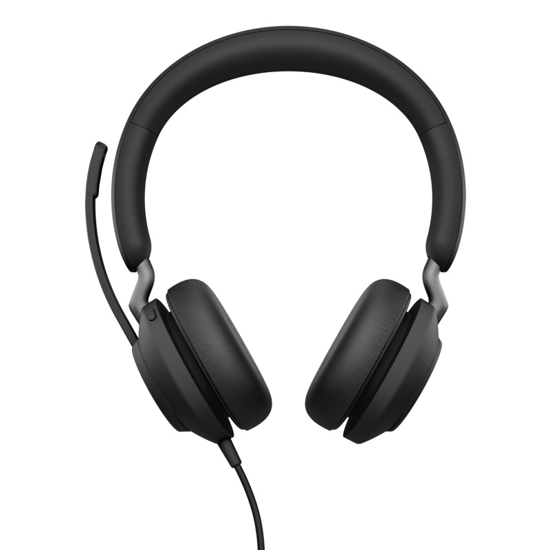 Jabra Evolve2 40 SE Casque Avec fil Arceau Appels/Musique USB Type-C / USB Type-A Noir
