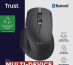 Trust Ozaa+ souris Bureau Droitier RF sans fil + Bluetooth Optique 3200 DPI