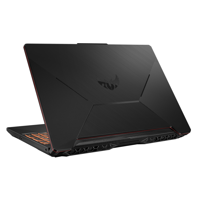 ASUS TUF Gaming F15 TUF506LU-HN201T Intel® Core™ i7 i7-10870H Ordinateur portable 39,6 cm (15.6") Full HD 8 Go DDR4-SDRAM 512 Go SSD NVIDIA® GeForce® GTX 1660 Ti Wi-Fi 6 (802.11ax) Windows 10 Home Noir