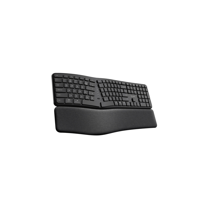 Trust Keyra Clavier sans fil multi-appareils ergonomique